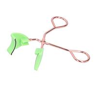 Prevessel Stainless Steel Magnetic Lashes Clamp/Holder with Arc-Shaped Design, Convenient Operation for Makeup Enthusiasts (rose gold green)