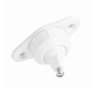 Prevessel Universal Adjustable Infrared Detector Bracket Holder for Wall Alarm, Easy Install for Wired/Wireless Detectors, PC Material, Suitable for Multiple Angles, for Security System