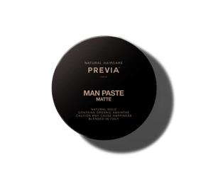 Previa Man Paste Matte Natural Hold Contains Organic Absinthe Caution !!! May Cause Happiness Blende