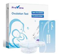 Preview Ovulation Test Strips Kit, 50 Pack Fertility Predictor with Urine Collection Cups for Tracking Fertile Days