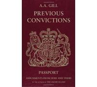 [Previous Convictions: Assignments From Here And There] [By: Gill, A. A.] [June, 2008]
