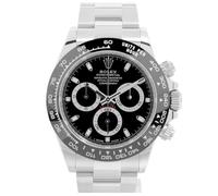 Previously Owned Rolex Cosmograph Daytona 116500LN Black Dial 40mm Oystersteel Watch