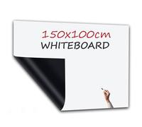 PREVIS Magnetic Whiteboard Adhesive White Wall 150 x 100 cm - Whiteboard Paper Adhesive PET Wall - Roll Vinyl Home and Office - No Damage Wall Easy to Move - Ideal Office, Room, Class