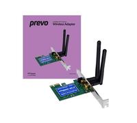 Prevo 300Mbps N300 Pci Express Wireless Adapter With Additional Low Profile Bracket
