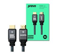 PREVO HDMI-2.1-3M HDMI cable HDMI Type A (Standard) Black