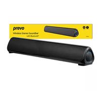 Prevo Ms03 Wireless Bluetooth Speaker With Bluetooth Usb Amp; Sd Space-Saving Wireless Speaker For Tv Home Entertainment System Pc Mobile Device Amp; Gaming Consoles