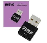 Prevo USBW4 300Mbps N300 USB Wireless Network Adapter