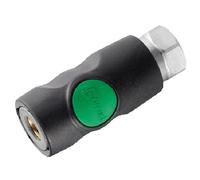 Prevost 7.2-7.4 mm Composite Safety Coupling, Reinforced Material, Nitrile O-ring Seal, Metal Parts, Compatible with European Standards, 12 Bar Max Pressure