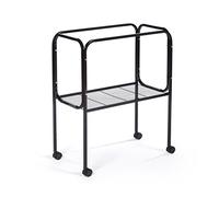 Prevue Pet Products 446 Bird Cage Stand for 26" x 14" Base Flight Cages, Black
