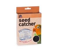Prevue Pet Products 822B Mesh Bird Seed Catcher, Black, Large/13"