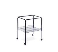 Prevue Pet Products Rolling Stand with Shelf, Black