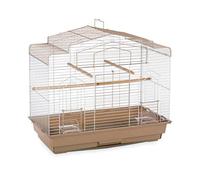 PREVUE PET PRODUCTS SP50051 Barn Style Bird Cage, Brown/White