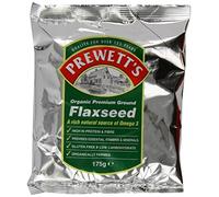 Prewett's Organic Premium Ground Flaxseed 175g (Pack of 4)