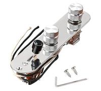 Prewired Guitar Control Plate Assembly,Loaded 3-Way Blade Switch Push Pull Potentiometer Excellent CTS Pot Speed Knobs