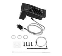 Prewired Guitar Equalizer with 4-Band Control, Easy Installation & Full Accessories for Acoustic/Electric Guitars, Live Performance & Studio