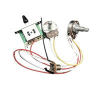 Prewired Guitar Harness 10Set Electric Guitar Wiring Harness Kit A500K 3/5 Way Converter(3 Way x10set)