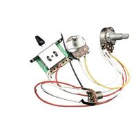 Prewired Guitar Harness 10Set ST Electric Guitar Wiring Harness Kit A500K 3/5 Way Converter(3 Way x10set)
