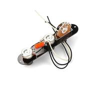 Prewired Guitar Harness 1pcs Guitar Black Loaded Control Plate PreWired 3 Way With Wiring Harness