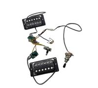 Prewired Guitar Harness 4C Humbucker Guitar Pickup Set W/2V1T 3 Way Push Pull Converter Wiring Harness(Type1)
