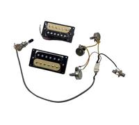 Prewired Guitar Harness 4C Humbucker Guitar Pickup With 2TV1T 3 Way Push Pull Converter Wiring Harness(Type5)