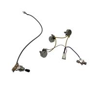 Prewired Guitar Harness 4C Humbucker Guitar Pickup With 2TV1T 3 Way Push Pull Converter Wiring Harness(Type4)
