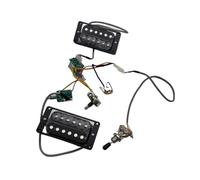 Prewired Guitar Harness 4C Humbucker Guitar Pickup With 2TV1T 3 Way Push Pull Converter Wiring Harness(Type1)