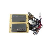Prewired Guitar Harness Ainico5 Humbucker Electric Guitar Pickups 2V1T Wiring Harness(CR YE)