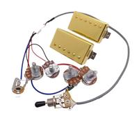 Prewired Guitar Harness Alnico Guitar Humbucker Pickups With 2C Wiring Harness(Type3)