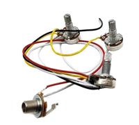 Prewired Guitar Harness Electric Guitar 10 Sets Wire Harness Prewired Kit 500K Potentiometer 2T1V
