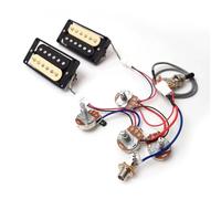 Prewired Guitar Harness Guitar Alnico Humbucking Pickup With 2V2T Wiring Harness(Type3)