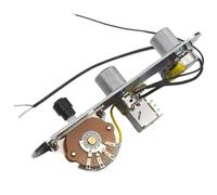Prewired Guitar Harness Guitar Control Plate Featuring Push Pull Wiring Harness Switches Knobs