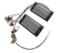 Prewired Guitar Harness Guitar Humbucker Pickup Set 1V1T Converter Wiring Harness(Type2)