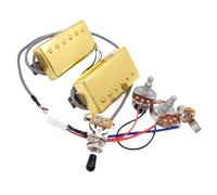 Prewired Guitar Harness Guitar Humbucker Pickups Set With 4Conductor Wiring Harness(Type2)