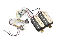 Prewired Guitar Harness Guitar Humbucker Pickups With 3 Way Converter 500K Potentiometer 1T1V Wiring Harness