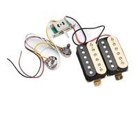 Prewired Guitar Harness Guitar Humbucker Pickups With 3 Way Converter 500K Potentiometer 1T1V Wiring Harness Prewired