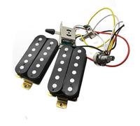 Prewired Guitar Harness Guitar Pickups 3 Way Guitar Converter 1T1V Wiring Harness(Black)