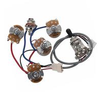 Prewired Guitar Harness Guitar Pre Wired Wiring Harness 1 Set Pickup Easy To Play