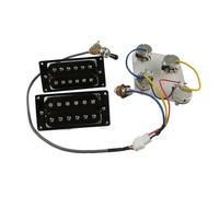 Prewired Guitar Harness Humbucker Pickups Electric Guitar Wiring Harness Easy To Play(Type1)