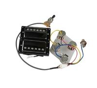 Prewired Guitar Harness Humbucker Pickups Electric Guitar Wiring Harness Easy To Play(Type2)