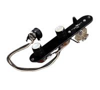 Prewired Guitar Harness Pre Wired 3 Way Control Board With Wiring Harness For Electric Guitar(Black)
