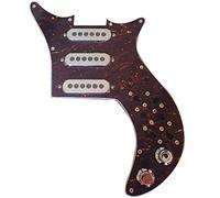 Prewired Guitar Pickups With Three Pickups Set For Special Guitar Parts Guitar Pickup Pickguard (Color : 02)