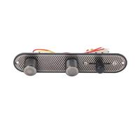 Prewired Loaded Electric Guitar Control Plate, Mounts with 3 Way Switches Knobs for Telecaster Parts, Full Load Control Board with Harness (GE210B Lattice)