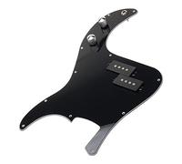 Prewired Loaded Pickguard For Fender Precison P Bass Guitar Part Black