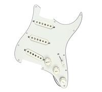 Prewired Pickguard Handmade Pre Wired Alnico 5 Guitar Pickup Gray Backboard 69 Pickguard Loading Guard Retro 1969