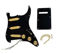 prewired pickguard push pull pot, black