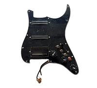 Prewired SSH Black Alnico Pickups Pickguard 3 Single Cut 7 Way Converter Multifunction Wireing Harness Pickguard Pickups