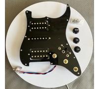 Prewired Start HSH Pickguard with Multi Switch Pickups Set,Electric Guitar Scratchplate Loaded Alnico V Single Coil Humbucker Pickup