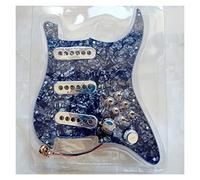 Prewired Vintage Tri-Sonic Alnico Pickups Single Cut Converter 1 Set Guitar Wiring Harness Pickguard Pickups (Color : 1 set grey pearl)