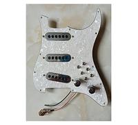 Prewired Vintage Tri-Sonic Alnico Pickups Single Cut Converter 1 Set Guitar Wiring Harness Pickguard Pickups (Color : 1 set yellow pearl)