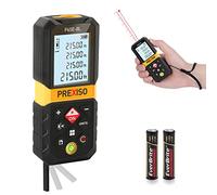 PREXISO Laser Measure, 215Ft Laser Measurement Tool with Entension for Diagonal Measuring Ft/Ft+in/in/M Units - Pythagorean Mode, Area Volume -100 Sets Data Storage, Medidor Laser Distance Meter